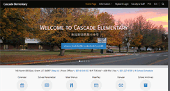 Desktop Screenshot of cascade.alpineschools.org