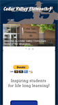 Mobile Screenshot of cedarvalley.alpineschools.org