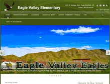 Tablet Screenshot of eaglevalley.alpineschools.org