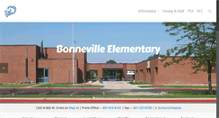 Desktop Screenshot of bonneville.alpineschools.org