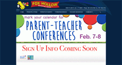 Desktop Screenshot of foxhollow.alpineschools.org