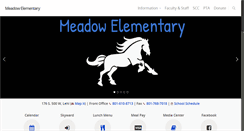 Desktop Screenshot of meadow.alpineschools.org