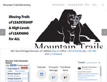 Tablet Screenshot of mountaintrails.alpineschools.org